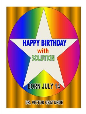 cover image of BORN JULY 14